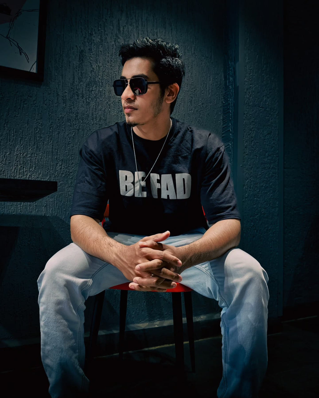 Oversized  black T shirt