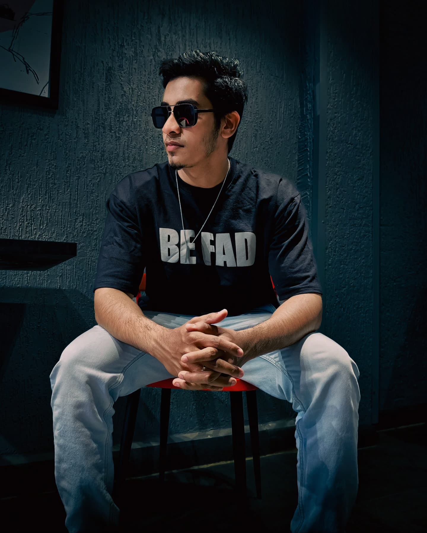 Oversized  black T shirt